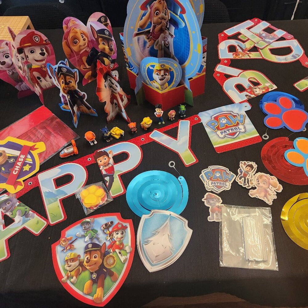Paw Patrol Party Decorations